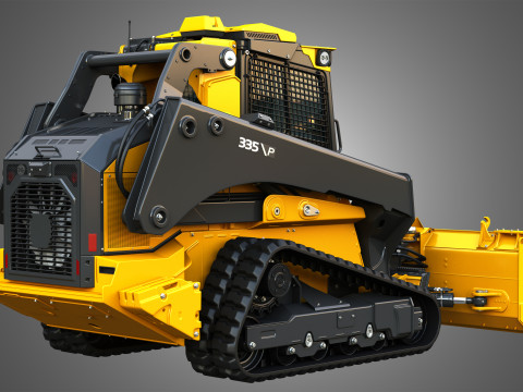 335 P-Tier Compact Track Loader - Smart Grade 3D Модель