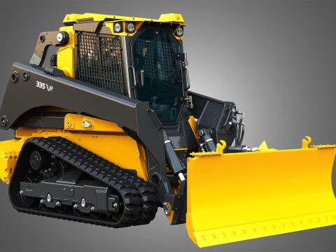 335 P-Tier Compact Track Loader - Smart Grade 3D Модель
