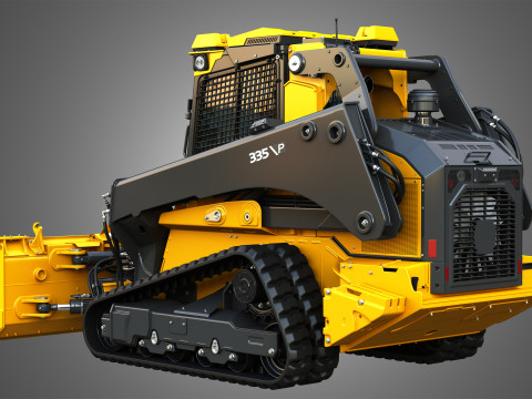 335 P-Tier Compact Track Loader - Smart Grade 3D Модель