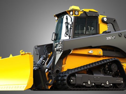 335 P-Tier Compact Track Loader - Smart Grade 3D Модель