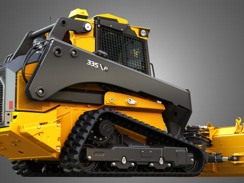335 P-Tier Compact Track Loader - Smart Grade 3D Модель