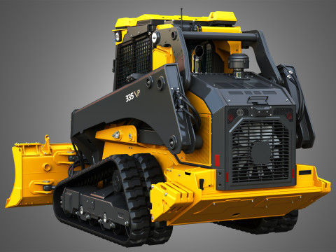 335 P-Tier Compact Track Loader - Smart Grade 3D Модель