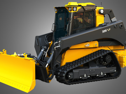 335 P-Tier Compact Track Loader - Smart Grade 3D Модель
