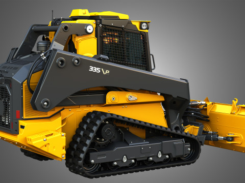 335 P-Tier Compact Track Loader - Smart Grade 3D Модель