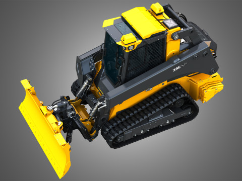 335 P-Tier Compact Track Loader - Smart Grade 3D Модель