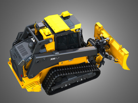 335 P-Tier Compact Track Loader - Smart Grade 3D Модель