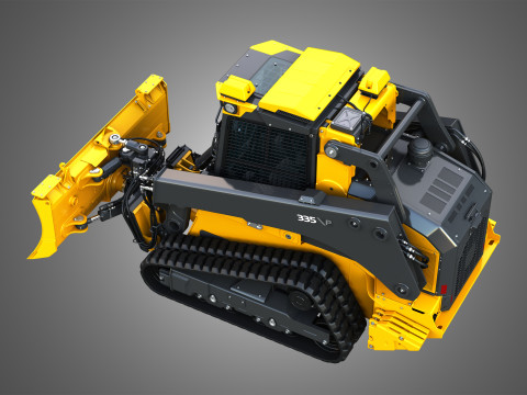 335 P-Tier Compact Track Loader - Smart Grade 3D Модель