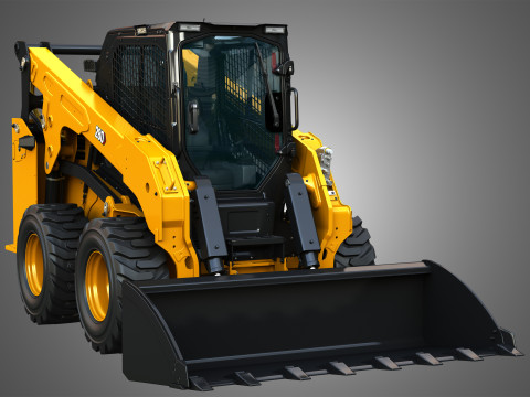 280 Skid Steer Loader - Bucket Model 3D