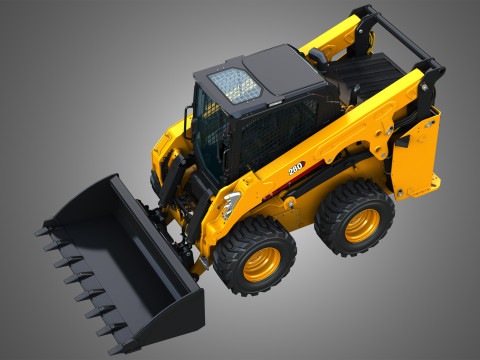 280 Skid Steer Loader - Bucket Model 3D