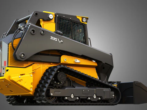 335 P-Tier Compact Track Loader - Bucket 3D Model