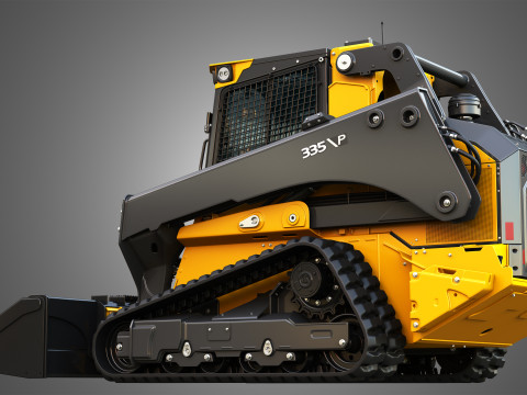 335 P-Tier Compact Track Loader - Bucket 3D Model