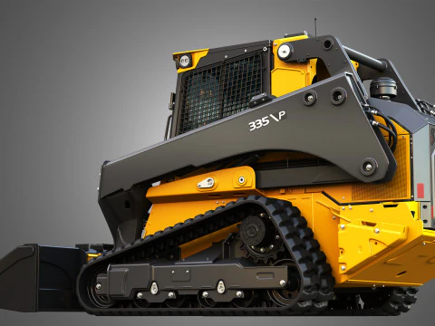 335 P-Tier Compact Track Loader - Bucket 3D Model