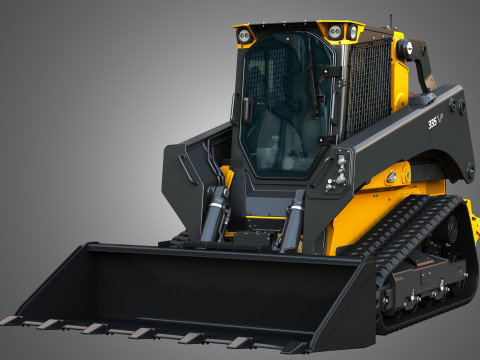 335 P-Tier Compact Track Loader - Bucket 3D Model