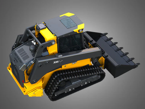 335 P-Tier Compact Track Loader - Bucket 3D Model