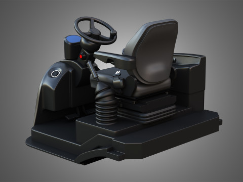 409 AGRI Wheel Loader Cabin Modelo 3D