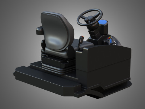 409 AGRI Wheel Loader Cabin Modelo 3D