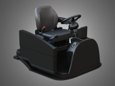 409 AGRI Wheel Loader Cabin 3D Model