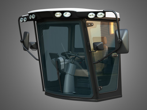 AGRIO Sprayer Dino3 2024 Cabin 3D Model