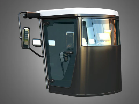 AGRIO Sprayer Dino3 2024 Cabin 3D Model