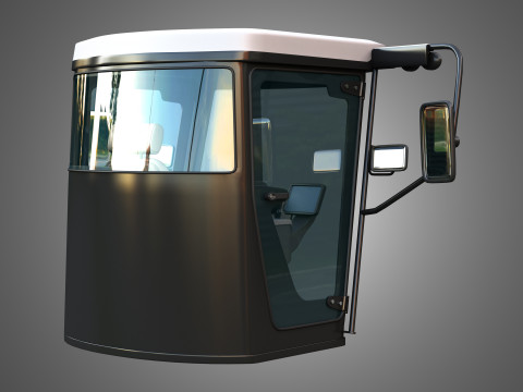 AGRIO Sprayer Dino3 2024 Cabin 3Dモデル