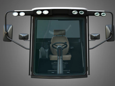 AGRIO Sprayer Dino3 2024 Cabin 3D Model