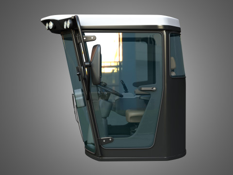 AGRIO Sprayer Dino3 2024 Cabin 3Dモデル