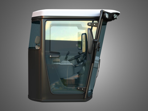 AGRIO Sprayer Dino3 2024 Cabin 3Dモデル