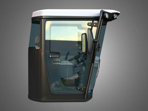AGRIO Sprayer Dino3 2024 Cabin 3D Model