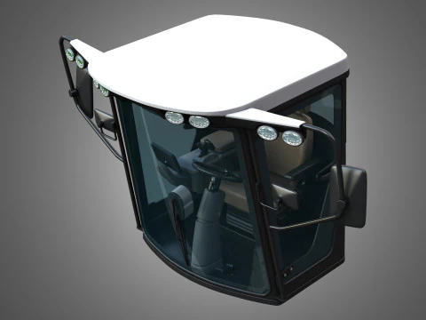 AGRIO Sprayer Dino3 2024 Cabin 3D Model