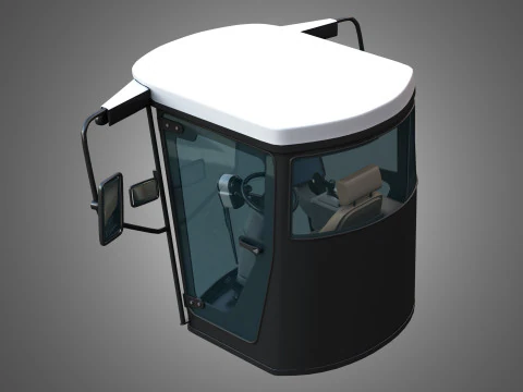 AGRIO Sprayer Dino3 2024 Cabin 3D Model