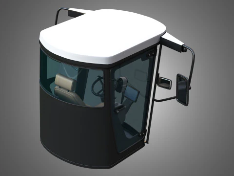 AGRIO Sprayer Dino3 2024 Cabin 3D Model