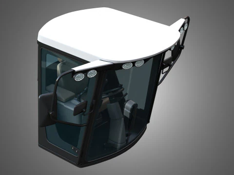 AGRIO Sprayer Dino3 2024 Cabin 3D Model