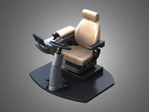 AGRIO Sprayer Dino3 2024 Cabin 3D Model