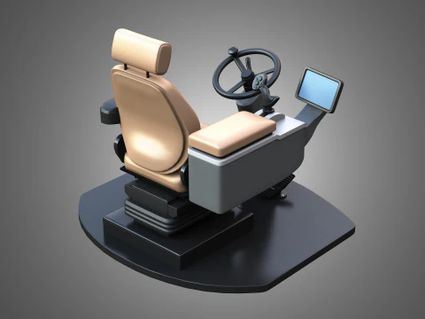 AGRIO Sprayer Dino3 2024 Cabin 3D Model