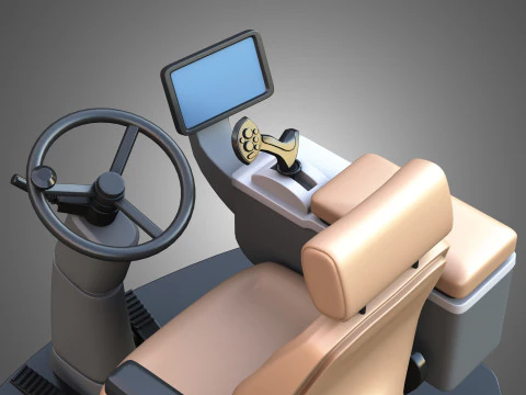 AGRIO Sprayer Dino3 2024 Cabin 3D Model