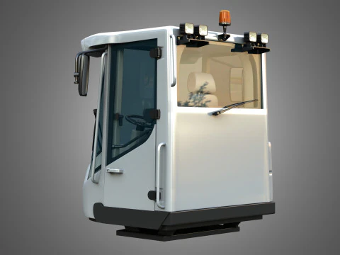 Cargador L538 Cabina Modelo 3D