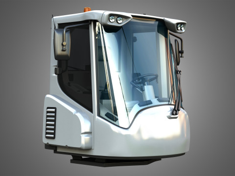 Loader L538 Cabin 3D Модель