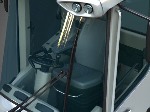 Loader L538 Cabin 3D Модель