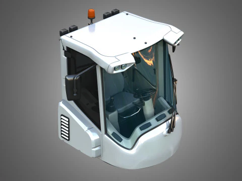 Cargador L538 Cabina Modelo 3D