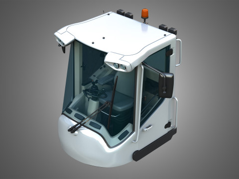 Loader L538 Cabin 3D Модель