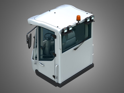 Loader L538 Cabin 3D Модель