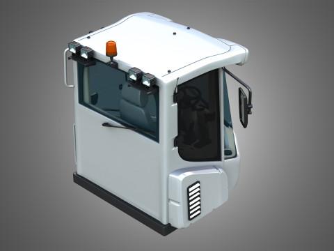 Loader L538 Cabin 3D Модель