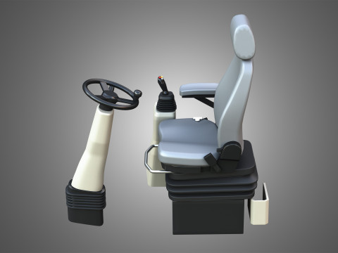 Loader L538 Cabin 3D Модель