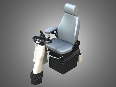 Loader L538 Cabin 3D Модель
