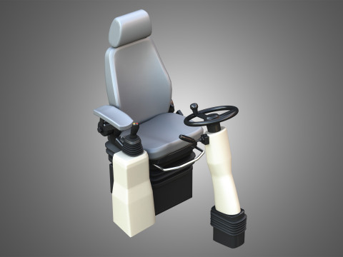 Loader L538 Cabin 3D Модель