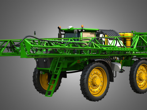 JD R4045 Sprayer 3D Model