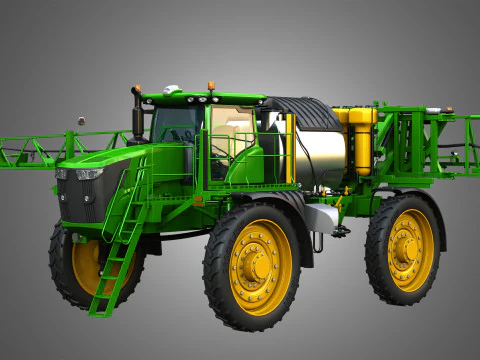 JD R4045 Sprayer 3D Model