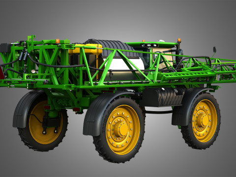 JD R4045 Sprayer 3Dモデル