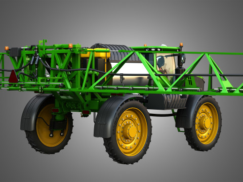 JD R4045 Sprayer 3Dモデル