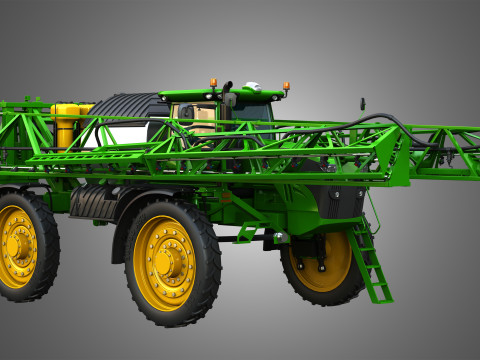 JD R4045 Sprayer 3Dモデル